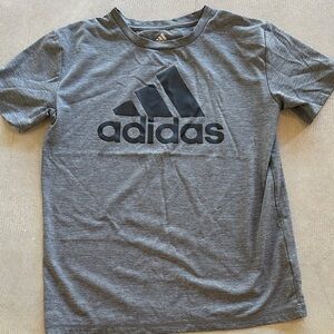 Adidas Kids Charcoal Gray Tee